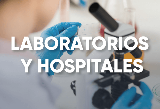 Laboratorios y hospitales