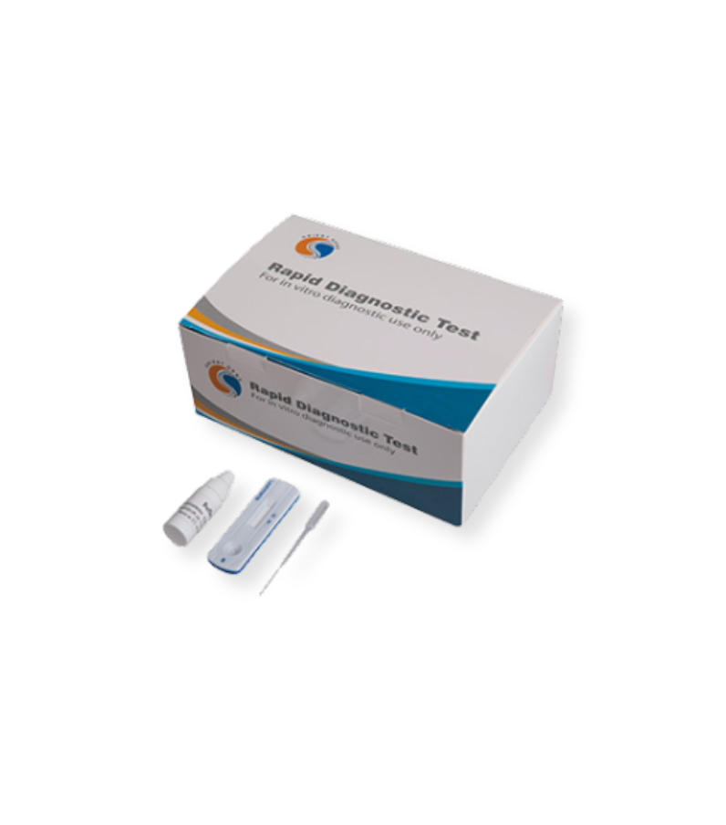 Caja de pruebas rápidas de Antígenos AG Pf/Pv para Malaria