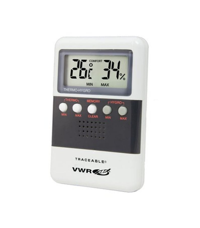 Termohigrometro Digital Trazable 25 a 95%